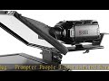 Prompter People Prompter Pal Camera Sled Teleprompter with 12" Regular Auto-Reversing Monitor, 12x1