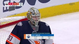 AWESOME EMERGENCY BACKUP GOALIE MOMENT!