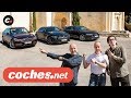 Audi A7 vs Mercedes-Benz CLS vs BMW Serie 6 GT | Prueba Comparativa | Review en español | coches.net