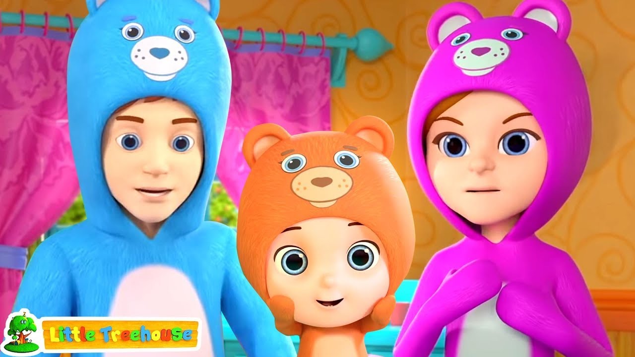 Goldilocks ve üç ayı çocuklar için hikaye + Daha fazla eğitici video