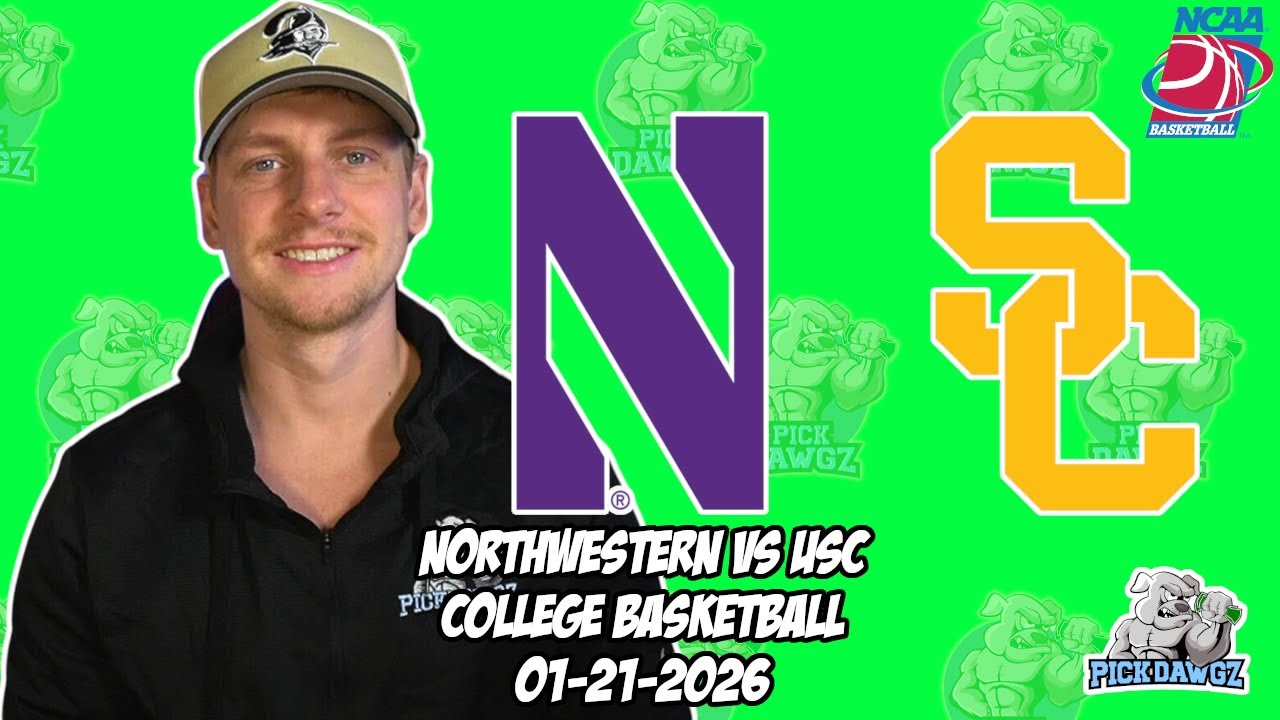 Матч Northwestern против USC 21.01.2026: бесплатные прогнозы и ставки на студенческий баскетбол |...