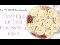 Rose Piping Cold Process Soap( Recipe used Below)