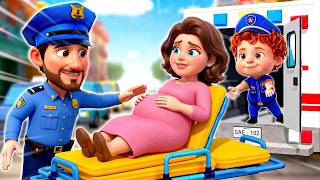 Mommy Got a Boo Boo! | Baby Police Officer 👶 | Kids Songs & Nursery Rhymes for Toddlers