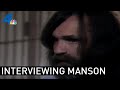 One on One Interview with Charles Manson 20 Years After His Conviction | From the Archives | NBCLA