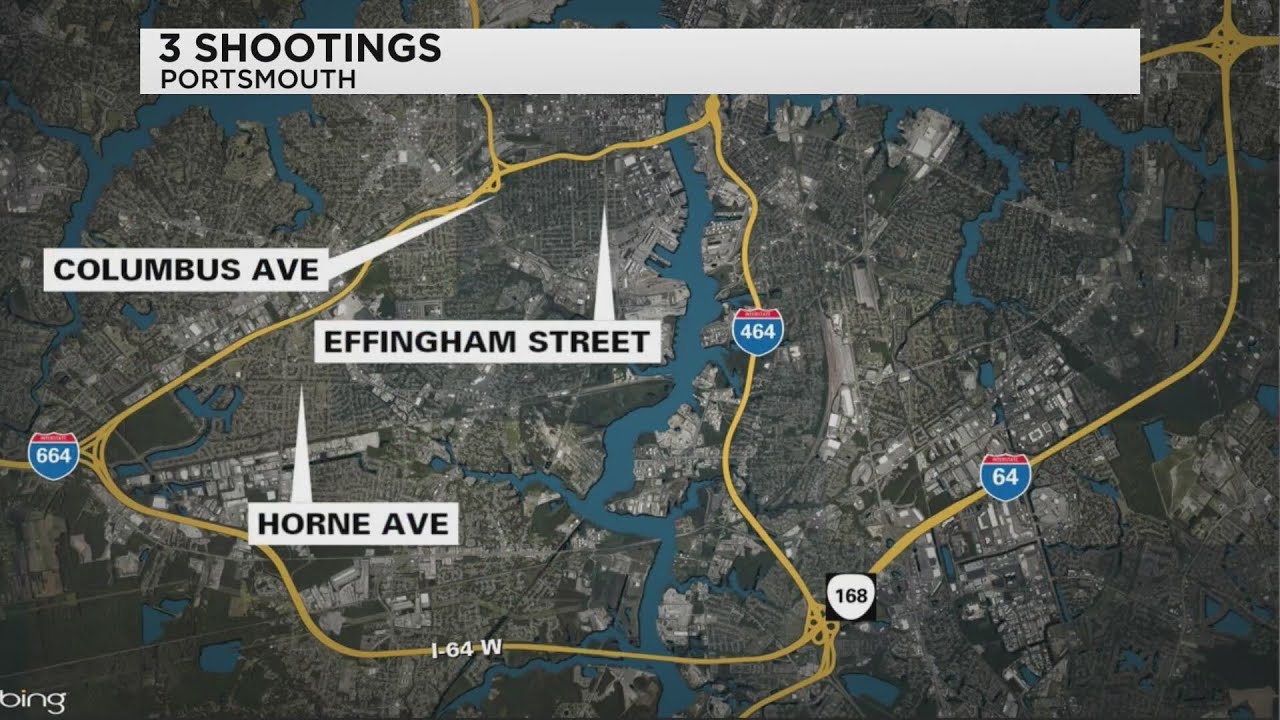 1 dead, 2 injured after triple shooting in Portsmouth - YouTube