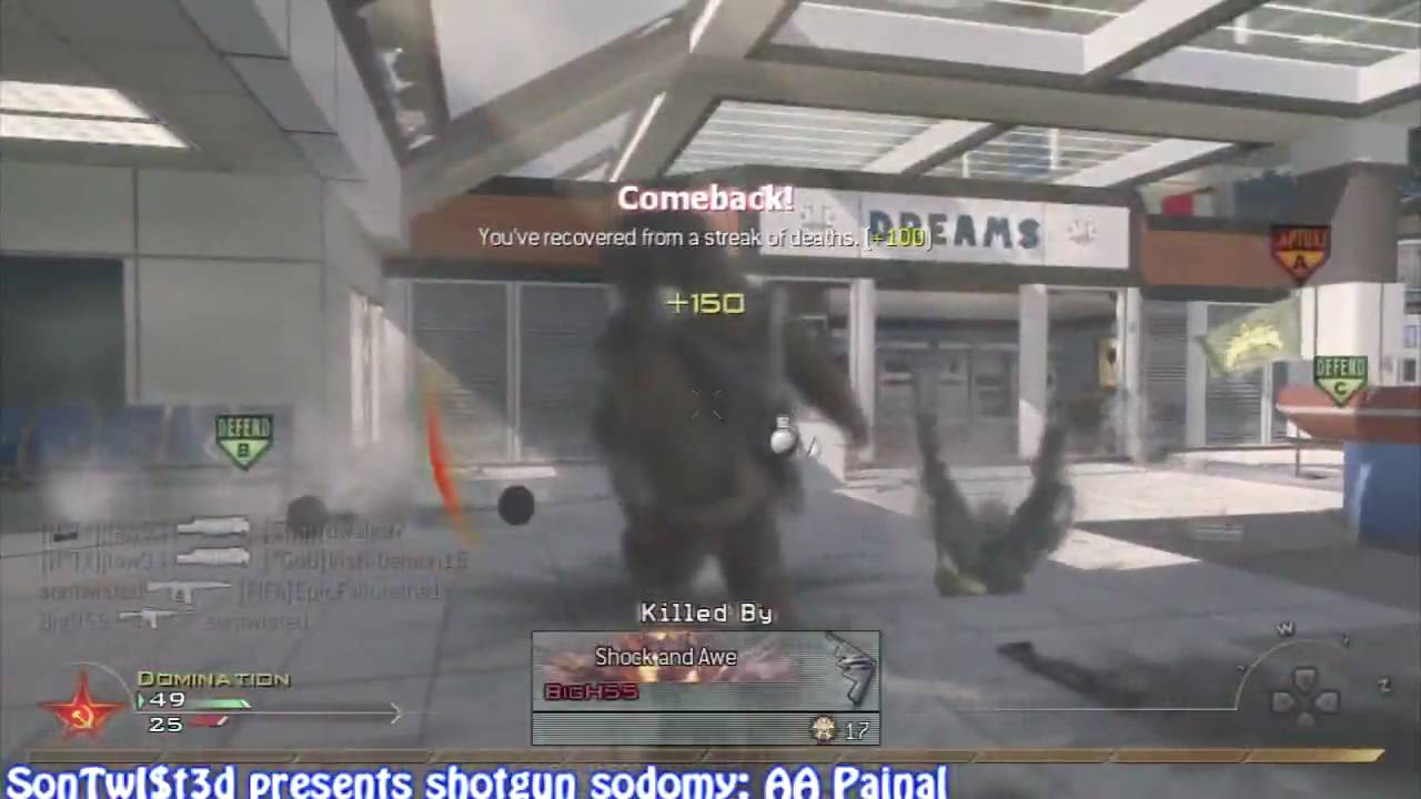 Shotgun Sodomy: Modern War fare 2  AA Painal