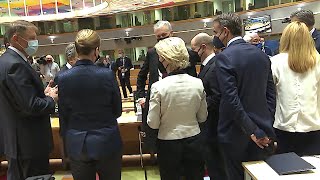 24.02.2022 - Olaf Scholz und alle anderen - EU-Sonderrat Krieg Russland/Ukraine