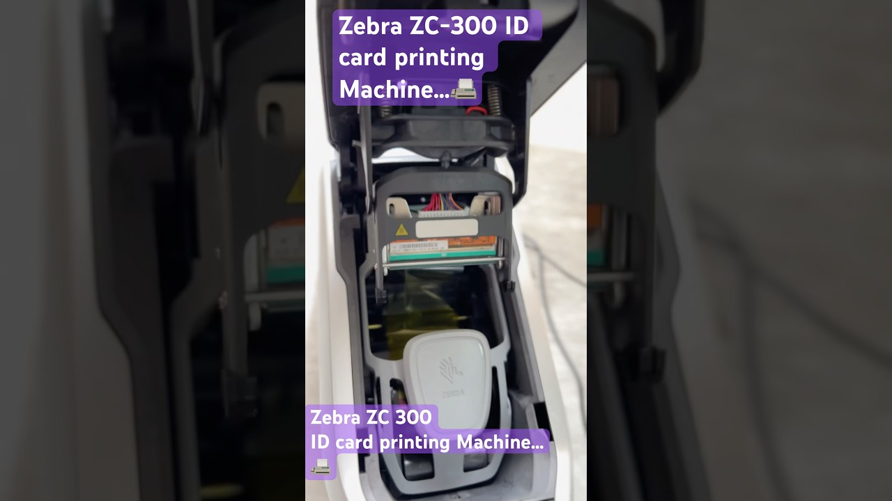 ID Card printing Machine Zebra-ZC300
