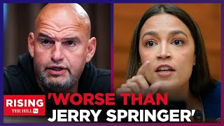 Fetterman Takes On AOC: 'House is Worse Than Jerry Springer Show'