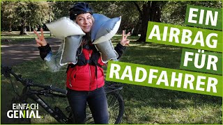 Airbag für Radfahrer schützt bei Stürzen | Einfach Genial | MDR