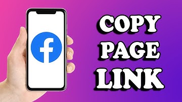 How To Copy Facebook Page Link | Quick method (2022)