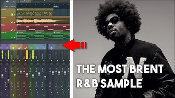 Making an R&B sample inspired by Brent Faiyaz