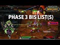 Warlock Phase 3 Blackwing Lair BIS! FOUR bis lists???