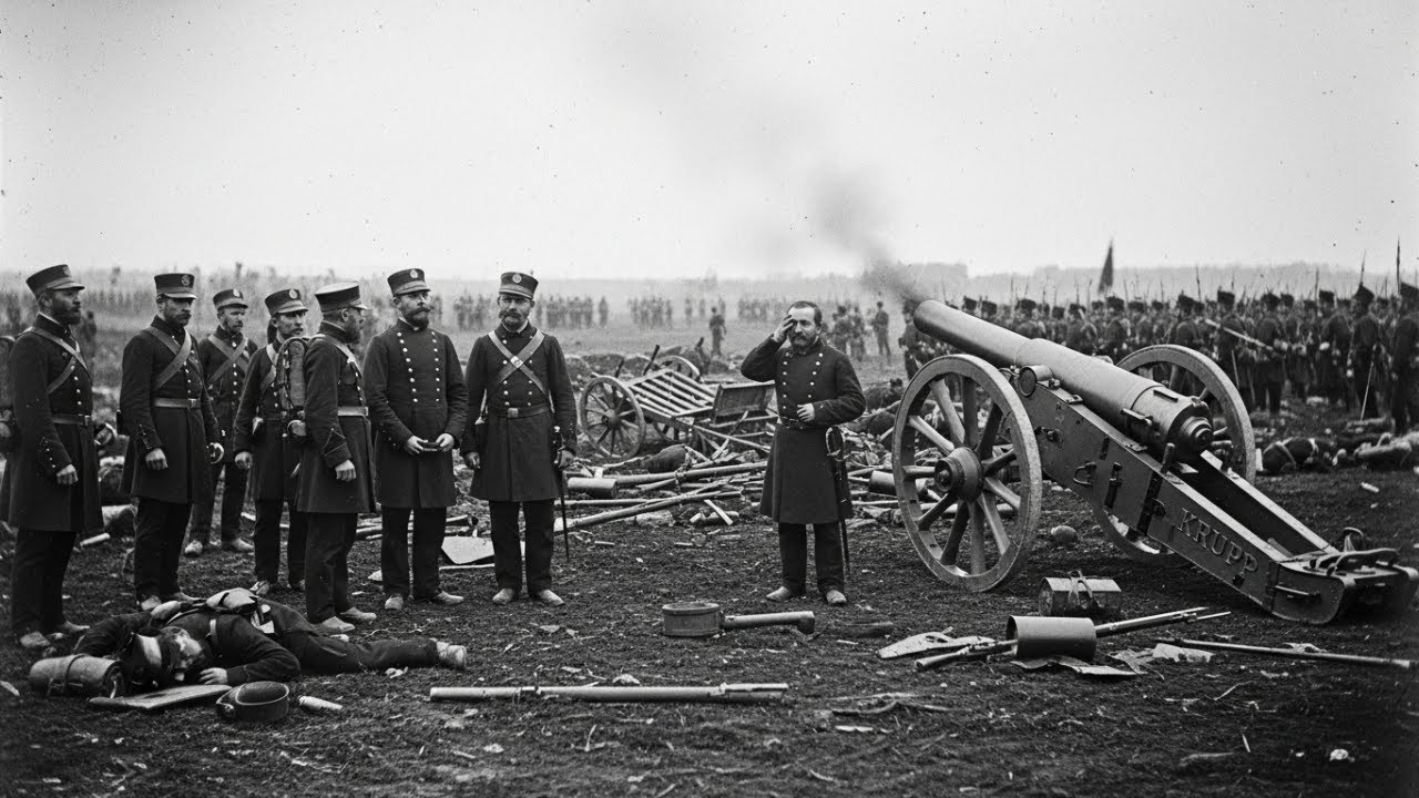 Französische Generäle verspotteten die Krupp-Kanone, bis sie bei Sedan das Heer zerstörte