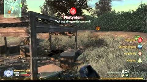 mw2 1 man army glitch wtf