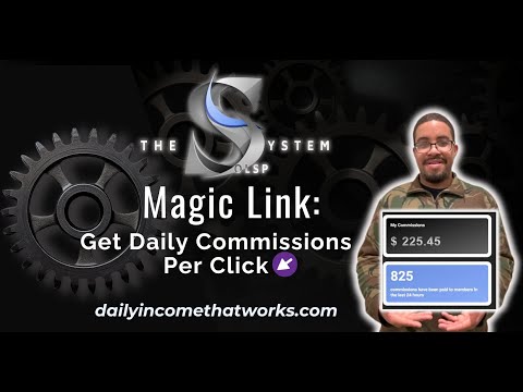 Olsp Magic Link: Get Daily Commissions Per Click