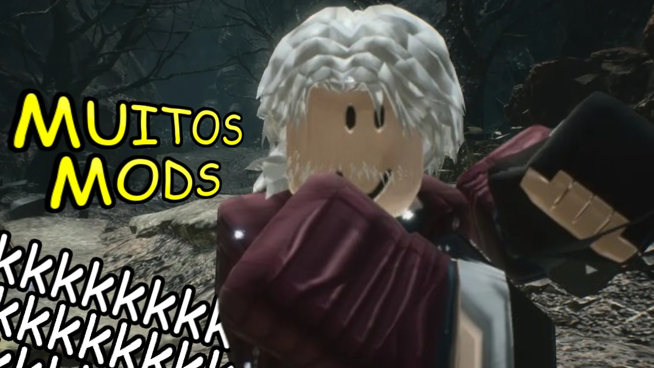 COLOQUEI VARIOS MODS NO DMC5 (e deu errado kk)