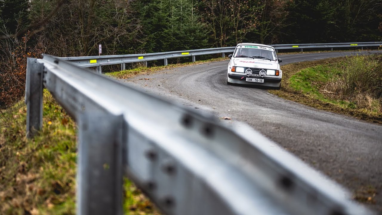 Fulnek Rally 2025 Gračka -Strouhal Škoda 130LR