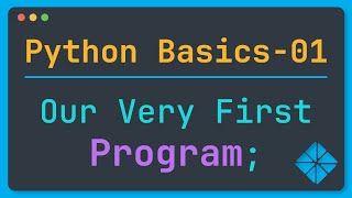 Our First Python Program! Profile