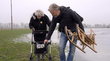 Google Jannie is 101 aflevering 5 - vrijwilliger bij het taalcafé en de laatste keer het ijs op