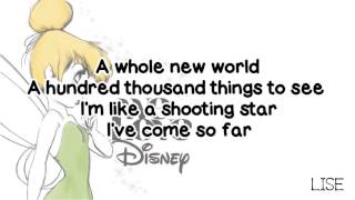 Video thumbnail of "Yuna - A Whole New World (Lyrics)"