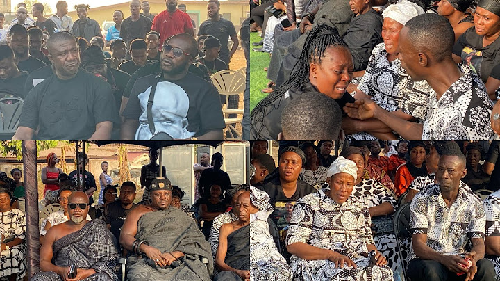 S@D🥹💔Dr Likee,Vivian Jill,Agya Koo & Kumawood Stars In Tears At The Funeral Rites of C-Confion