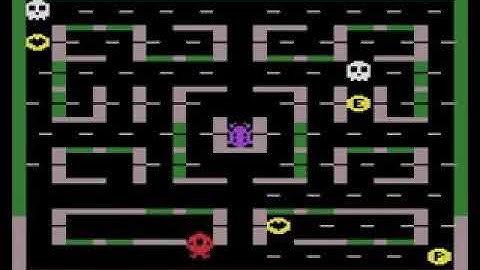 Lady Bug - Atari 2600 - Archive Gameplay 🎮