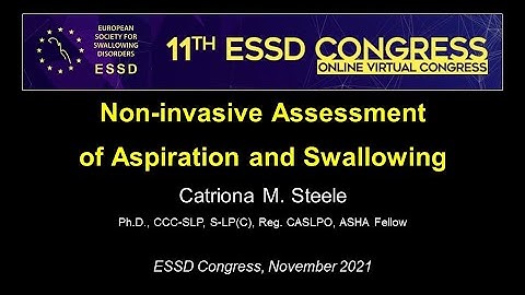 Noninvasive Assessment of Aspiration and Swallowing