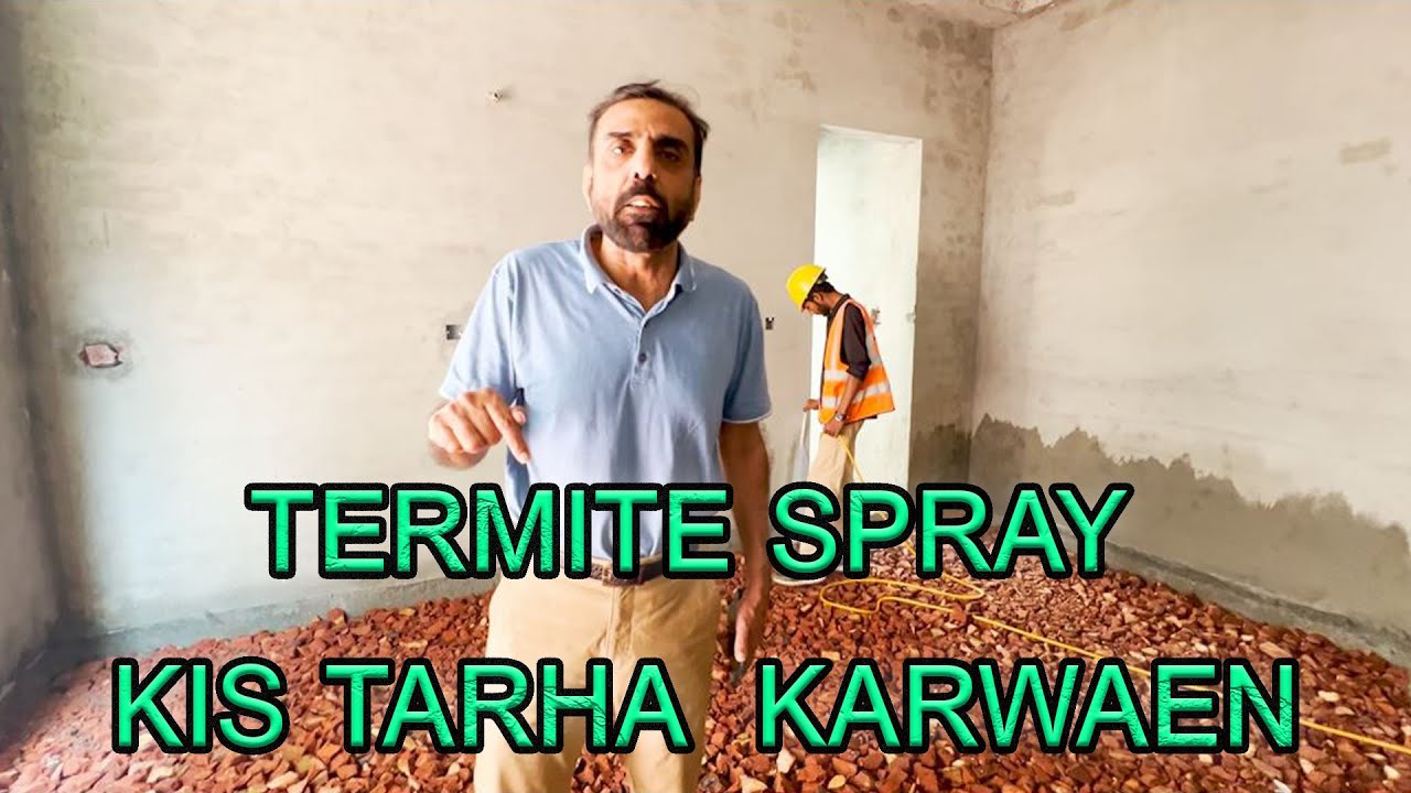 How to get the termite treatment of a new house | Right quantity and concentration of spray