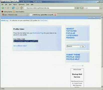 Gaia Online Profile Tutorial 2