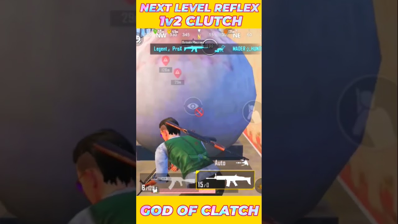 🔥PUBG MOHLBILE NEXT LEAVE REFLEX😲 1v2  CLATCH AND HACKER Aa GOD GAMEPLAY# bgmi