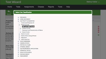 How to use the Question Editor in Test Wizard