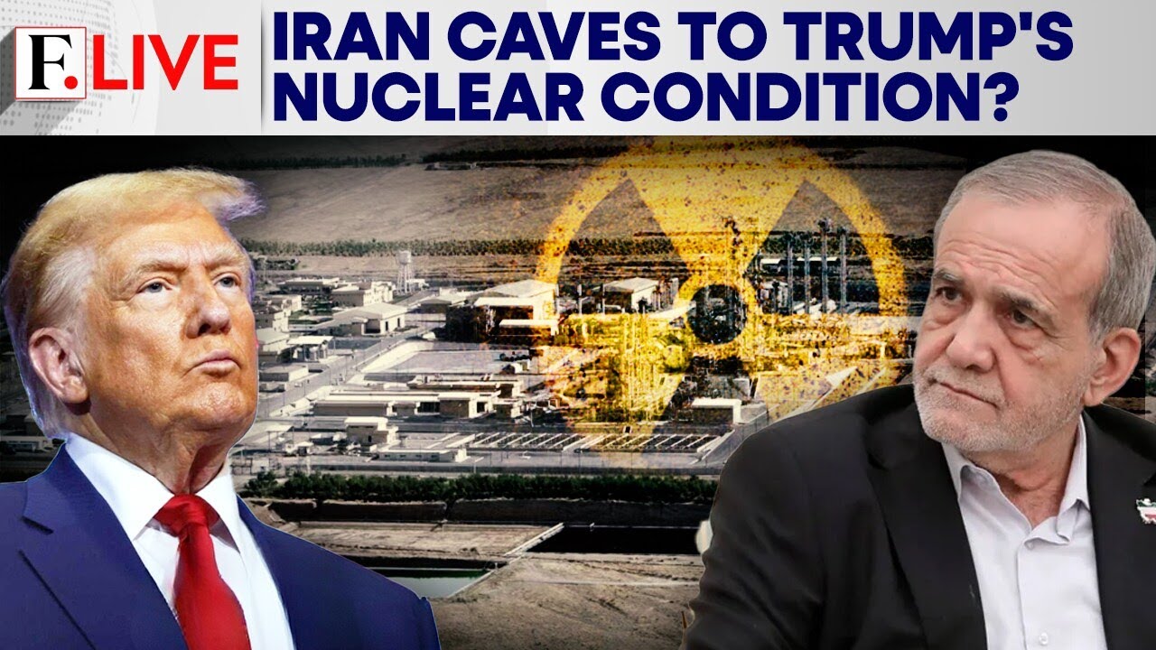 Iran Signals To Dilute Enriched Uranium If US Lifts Sanctions | Firstpost Live