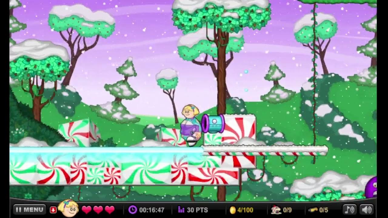 Papa Louie 3: When Sundaes Attack 100% Walkthrough - Level 9 & 10: Radley  Caverns & X Zone 