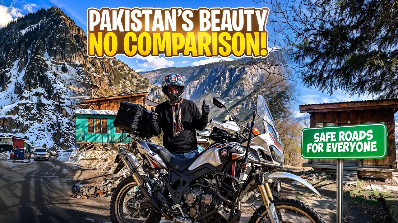 MOST DANGEROUS ROAD IN PAKISTAN LEADS TO BEAUTIFUL DESTINATION | ZS MOTOVLOGS |