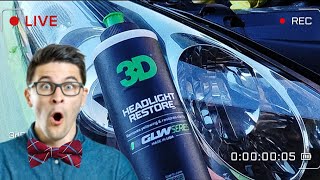 3D Headlight Restore - NEW headlight restoration product testing ⭐⭐⭐⭐⭐ plus by The Headlight Restoration Pro 16,145 views 5 months ago 19 minutes