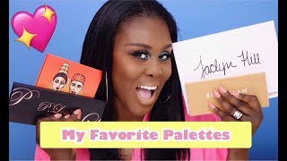MY TOP FAVOURITE EYESHADOW PALETTES 2018 | Fumi Desalu-Vold