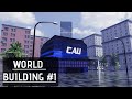 Creating the Fighter HQ in Blender | Worldbuilding Road to Greatness Ep. 1