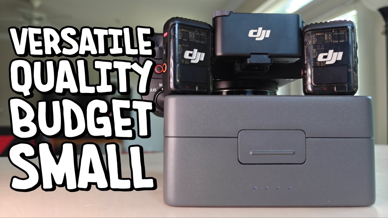 DJI Mic 2 Unboxing and First Impressions With Camera Mic Adapter