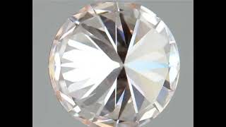 IGI Certified 0.90 Carat Ideal Cut Round Pink Lab Grown Diamond   FLPI Color, VS1 Clarity