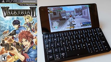Valkyria Chronicles II Cosmo Communicator/Astro Slide/Keyboard Phone | Helio P70 PPSSPP Android