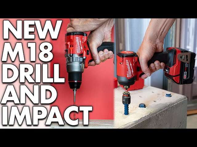 Milwaukee Gen 4 M18 Fuel Hammer Drill & Impact Review — John Builds It