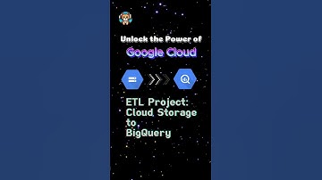Aprende a hacer una ETL de Cloud Storage a BigQuery en mi último vídeo! 😄