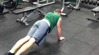 flying squirrel pushups