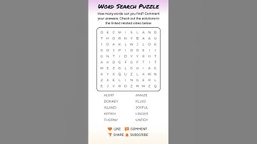Word Search Puzzle #93