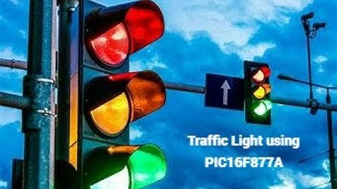 Traffic Light System using PIC16F877A
