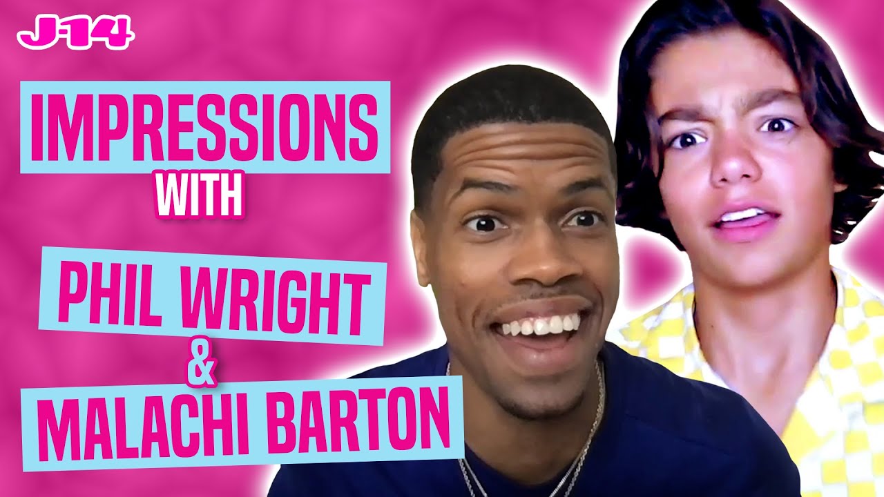 ‘Under Wrap’s Co-Stars Phil Wright & Malachi Barton Play ‘Impressions’ with J-14!