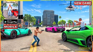 Vice Gangstar: City Race 3D - Vice City Crime Vegas City Hero Car Race - Android Gameplay screenshot 5