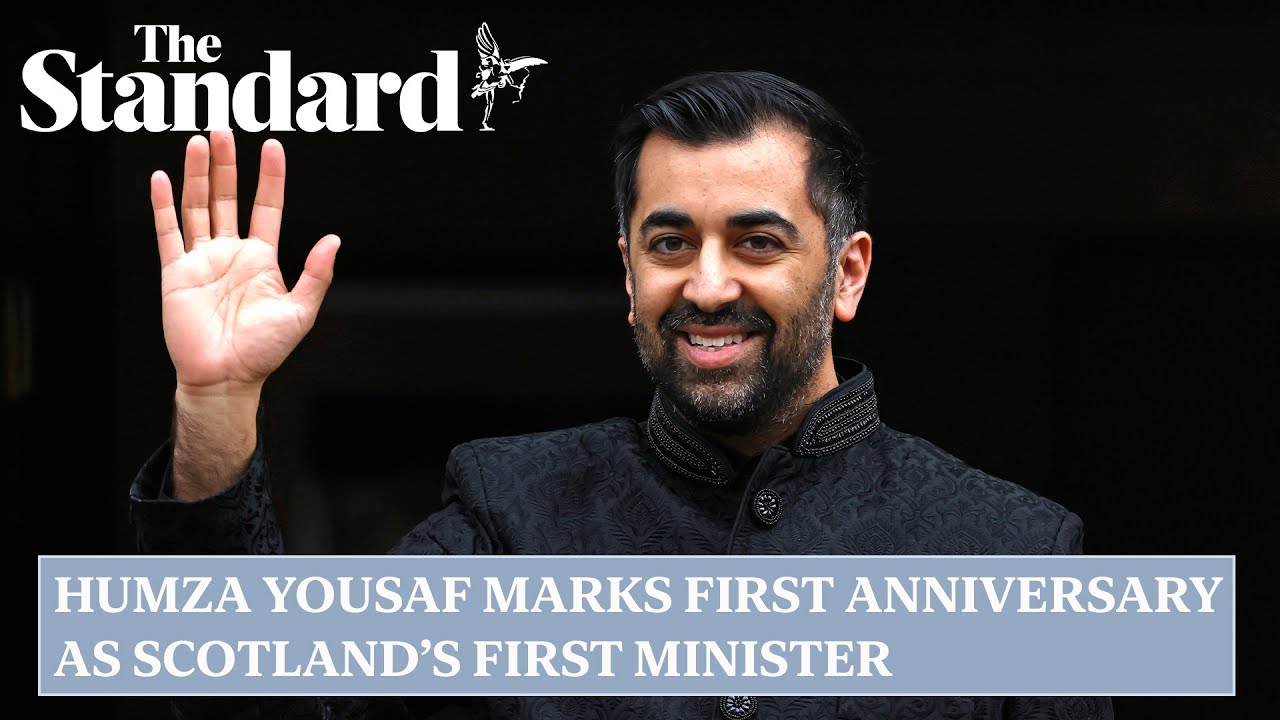 Humza Yousaf marks first anniversary as Scotland’s First Minister