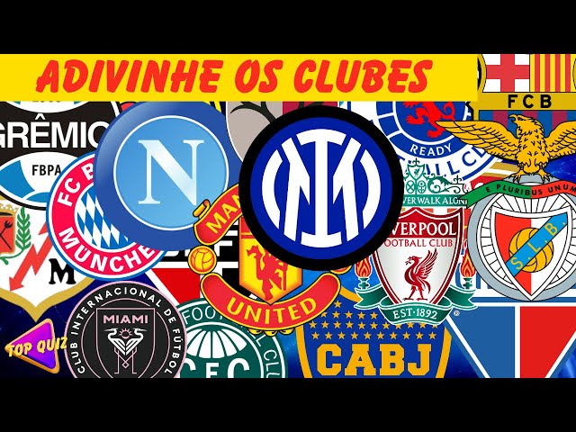 ADIVINHE O TIME COM ESCUDO DO CLUBE AMPLIADO  NÍVEL DIFÍCIL - QUIZ DE  FUTEBOL 2022/23 